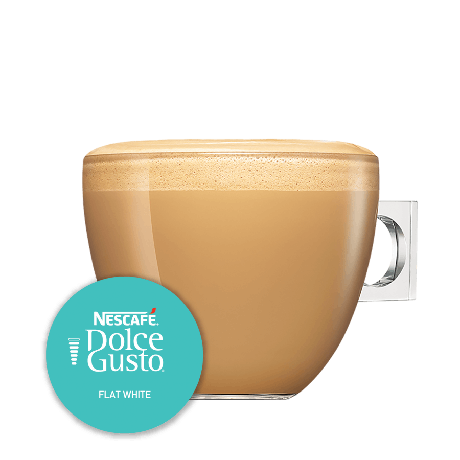 Flat White NESCAFÉ® Dolce Gusto® kapszula és csésze