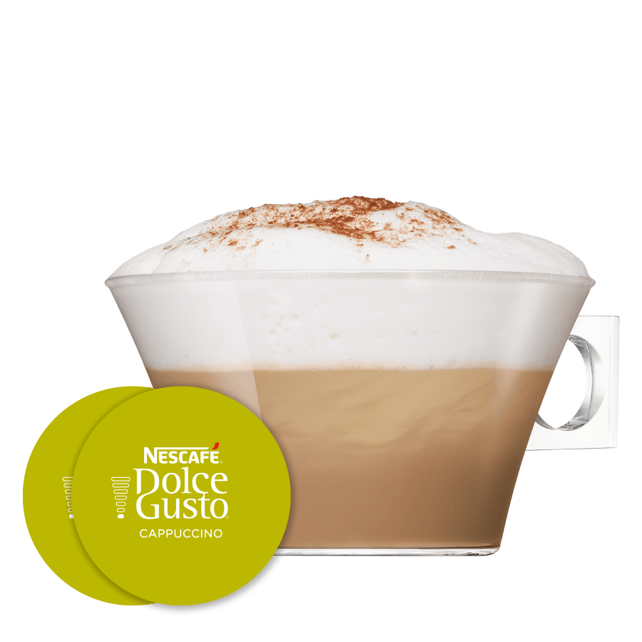 CAPPUCCINO NESCAFÉ® Dolce Gusto® kapszula és csésze