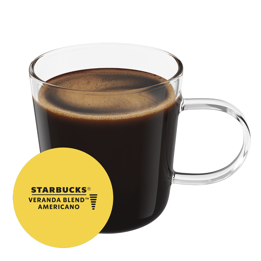 Starbucks Veranda Blend Americano NESCAFÉ® Dolce Gusto® kapszula és csésze