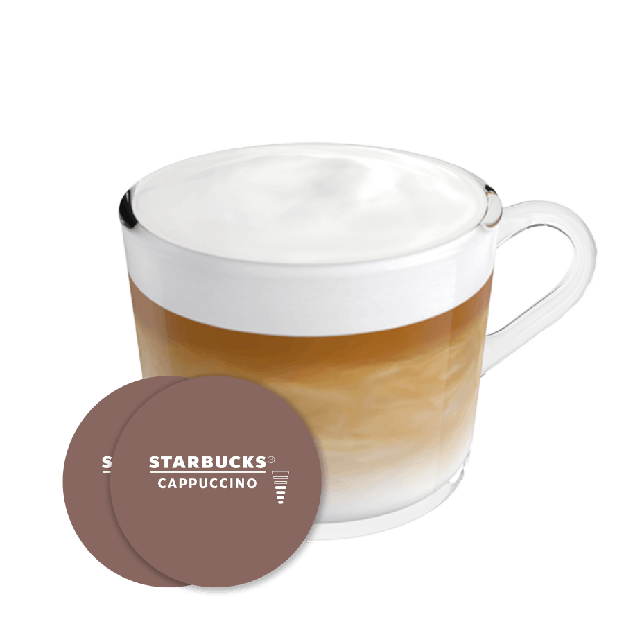 STARBUCKS CAPPUCCINO NESCAFÉ® Dolce Gusto® kapszula és csésze