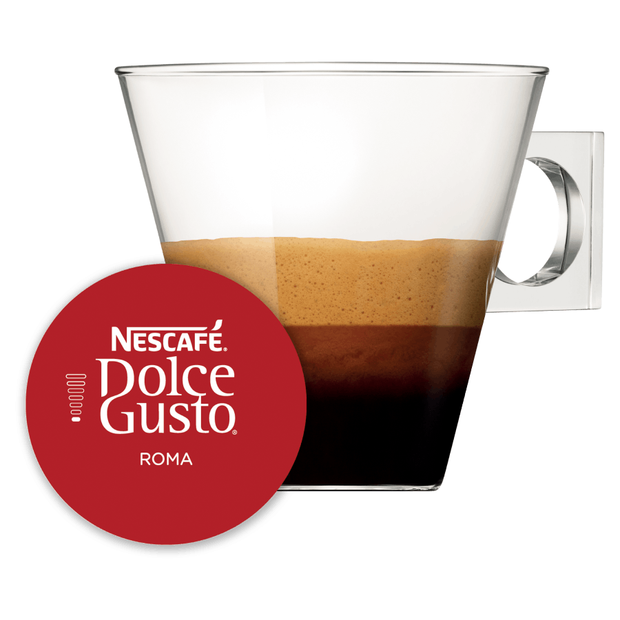 Espresso Roma NESCAFÉ® Dolce Gusto® kapszula és csésze