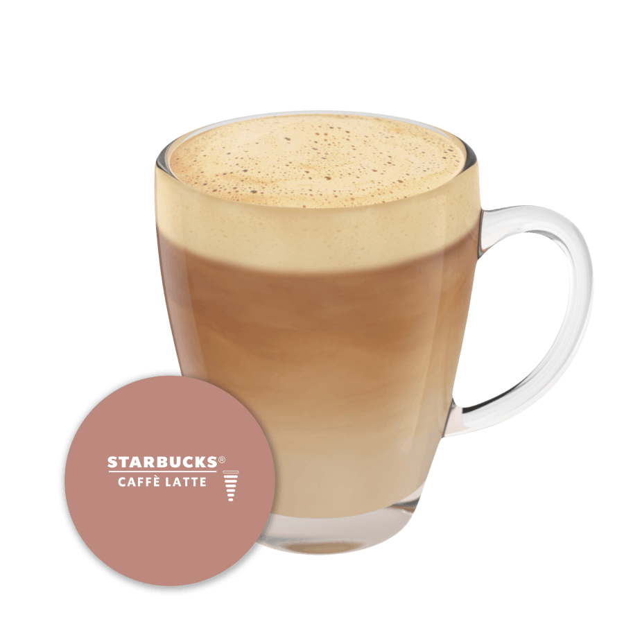 Starbucks Caffè Latte NESCAFÉ® Dolce Gusto® kapszula és csésze